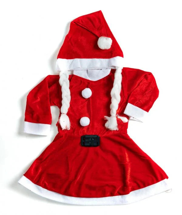 Santa Girl Frock Premium 0-2 yrs