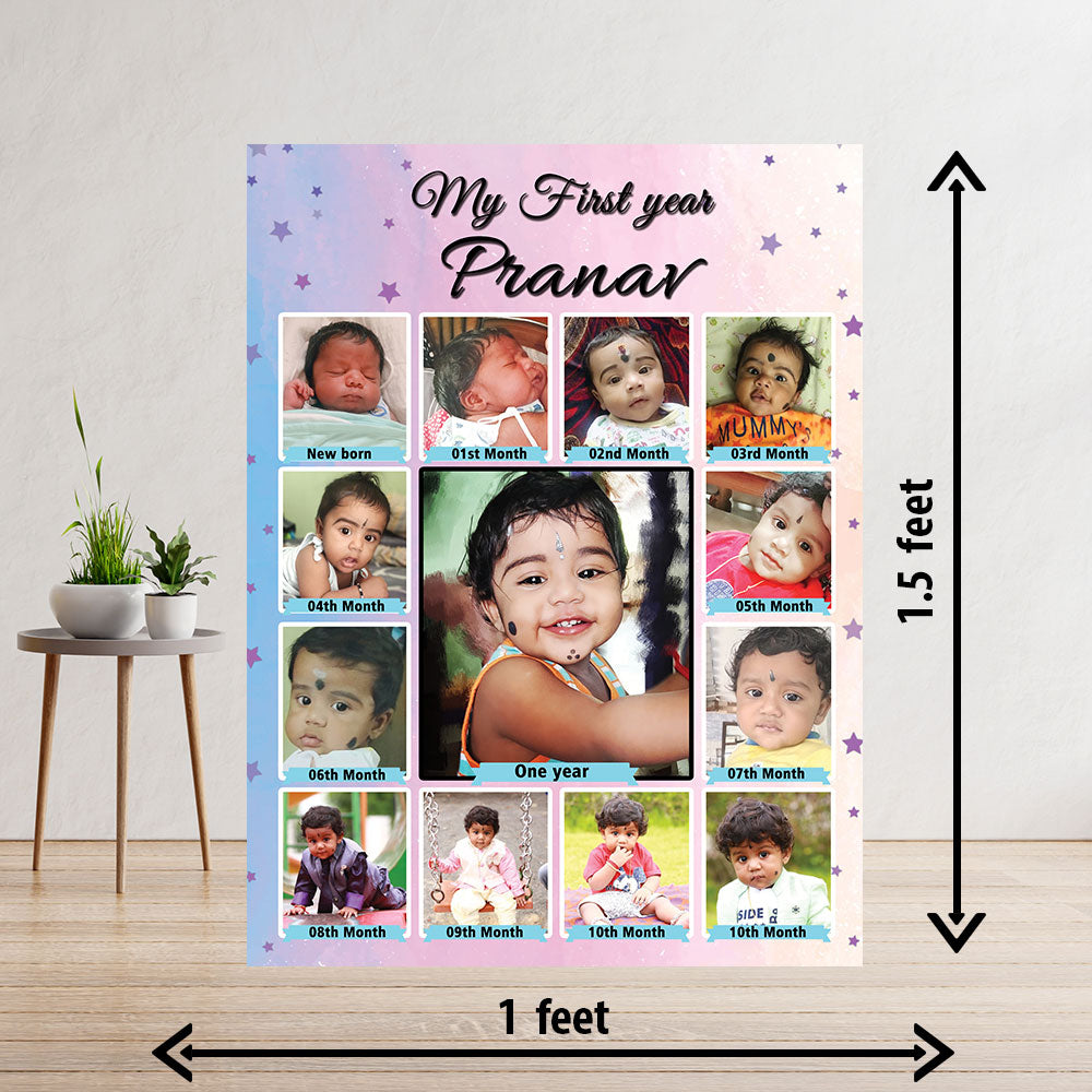 photo collage board,baby collage board ,1 to 12 month baby collage ,collage board in wooden,wall hanging baby photo,theme collage board, customized collage board,free delivery,online combo,combo kit for adults,kids,womens,delivery all over India, budget friendly, elite party decors, surprise party decor,indoor and outdoor party decors